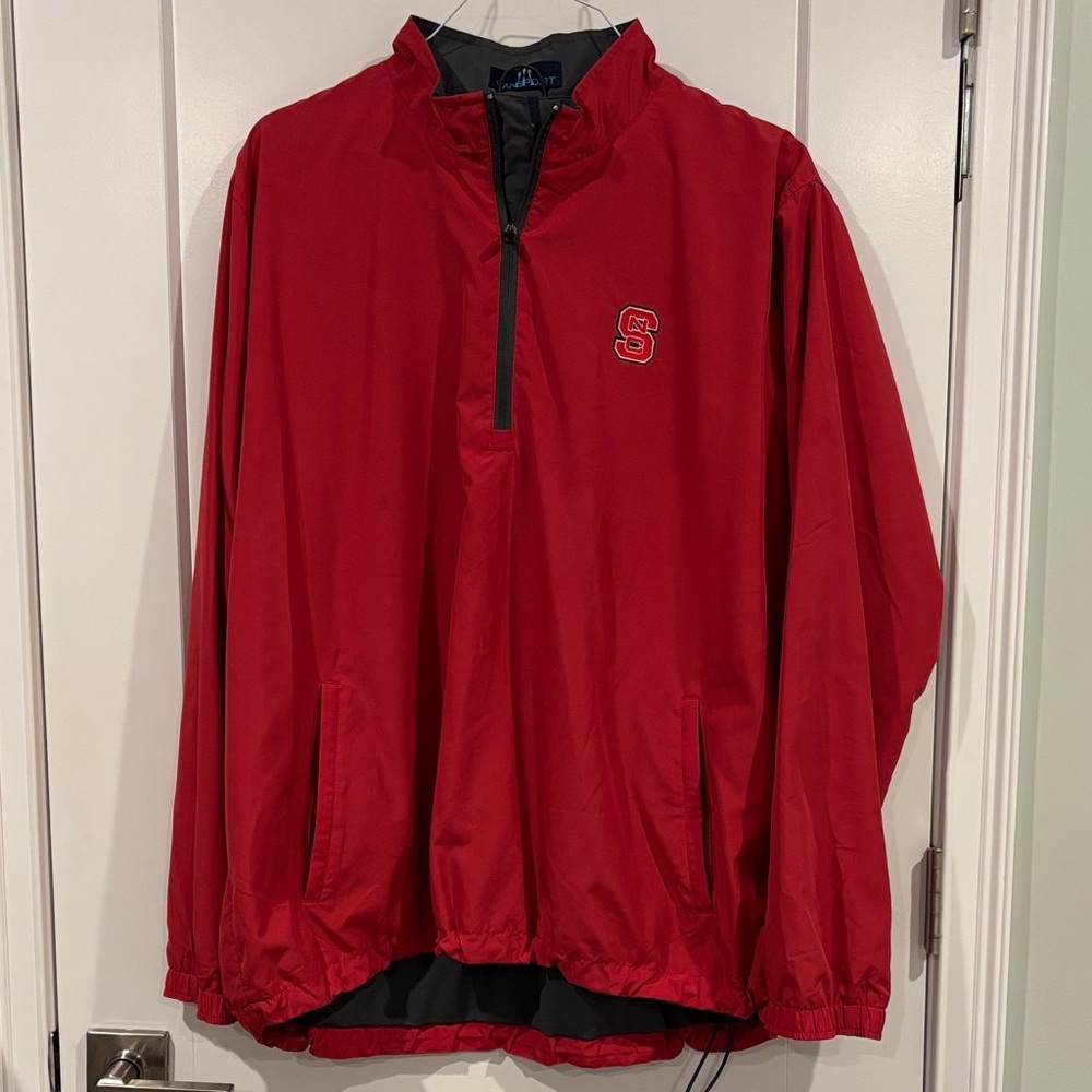Vansport NC State Pullover Rain Jacket Large